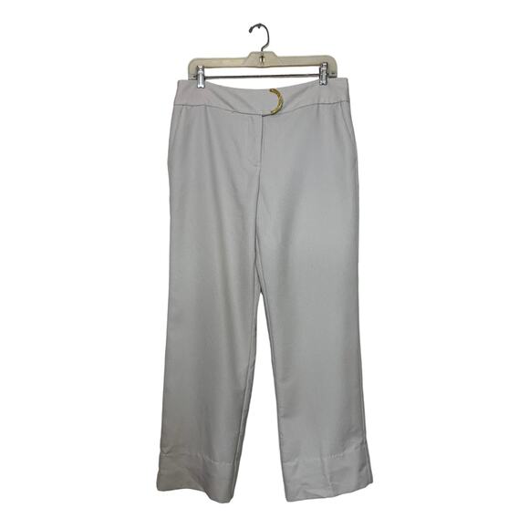 Marc New York cream beige wide legs  pants size 10 - Picture 7 of 9